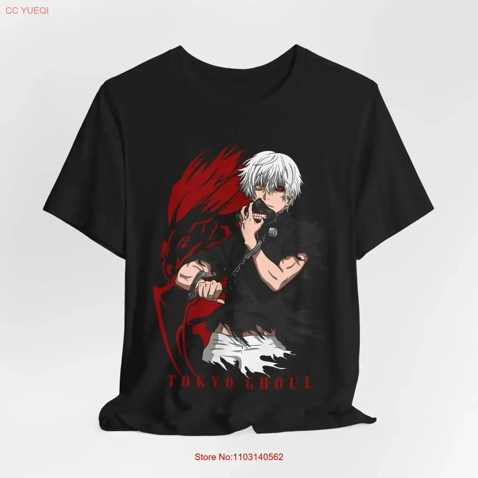 Anime Merchandise Shirt - Koszulka Tokyo Ghoul Anime, gadżety dla