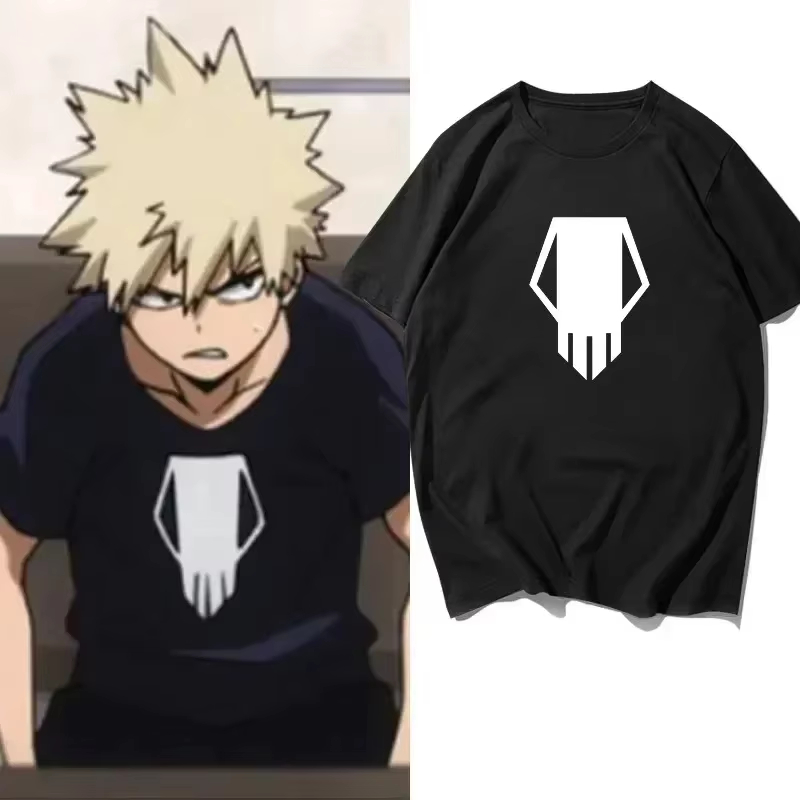 Anime Merchandise Clothes - Letnia koszulka z nadrukiem My Hero