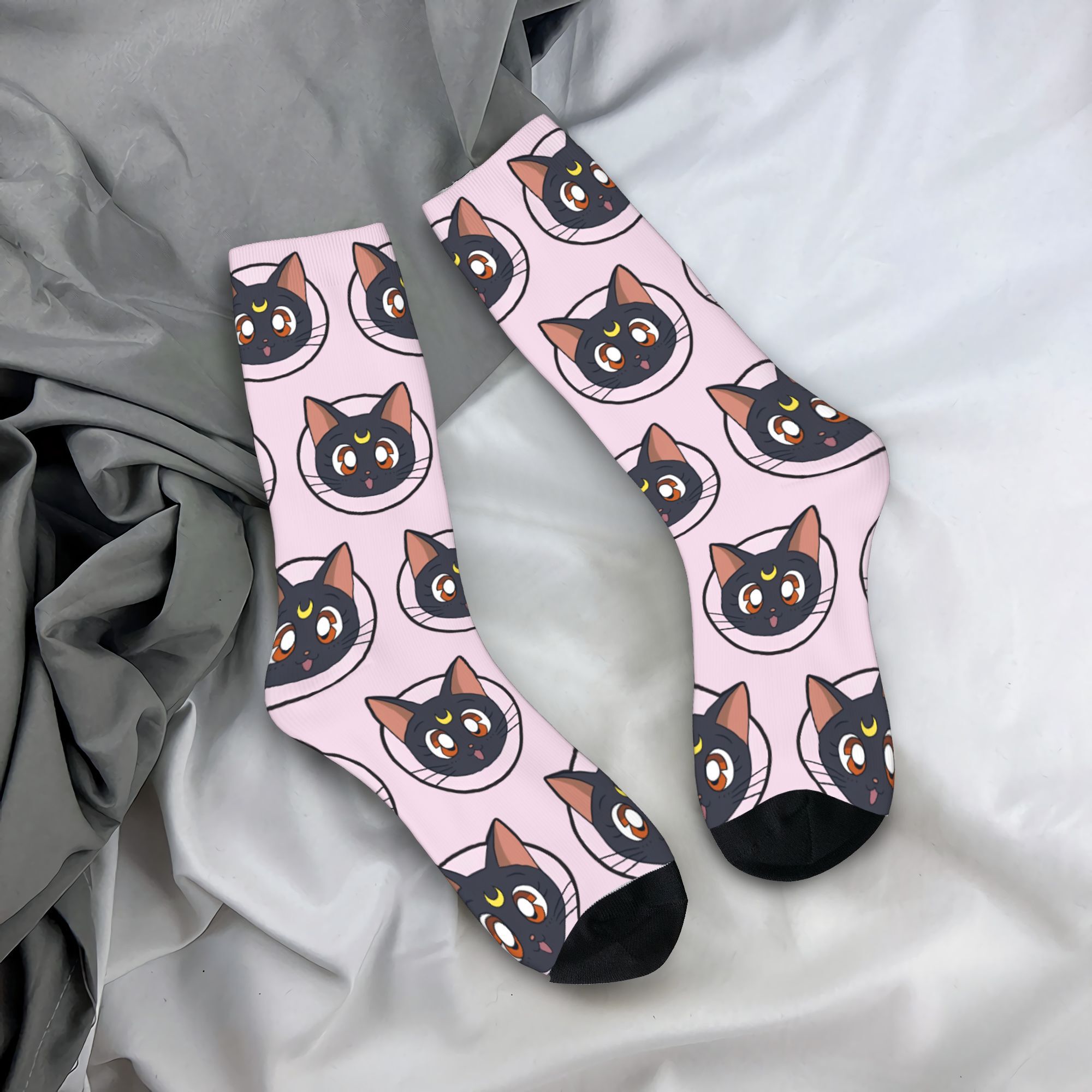 Anime Merchandise Dress - Modne unisexowe skarpetki załogowe Sailor Moon