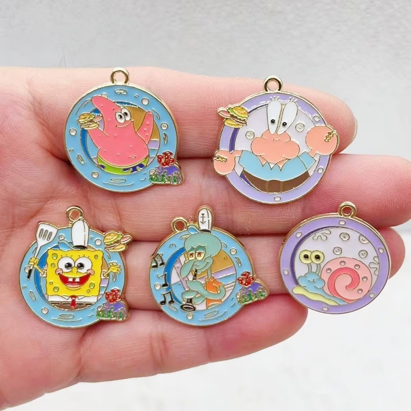 Anime Merchandise Gift - 10 szt. zawieszek z stopu w