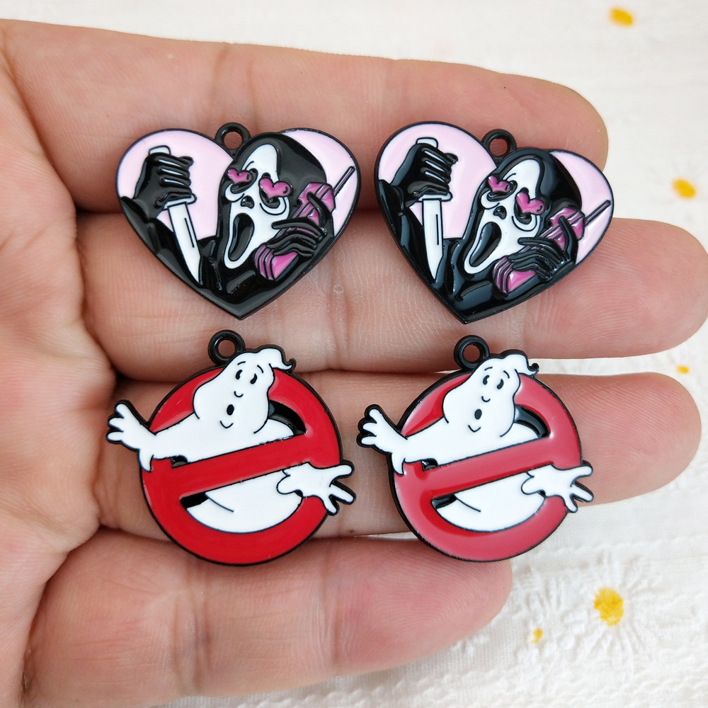 Anime Merchandise For Sale - 10 szt. Kreskówkowe ozdoby Ghostbusters, urocze