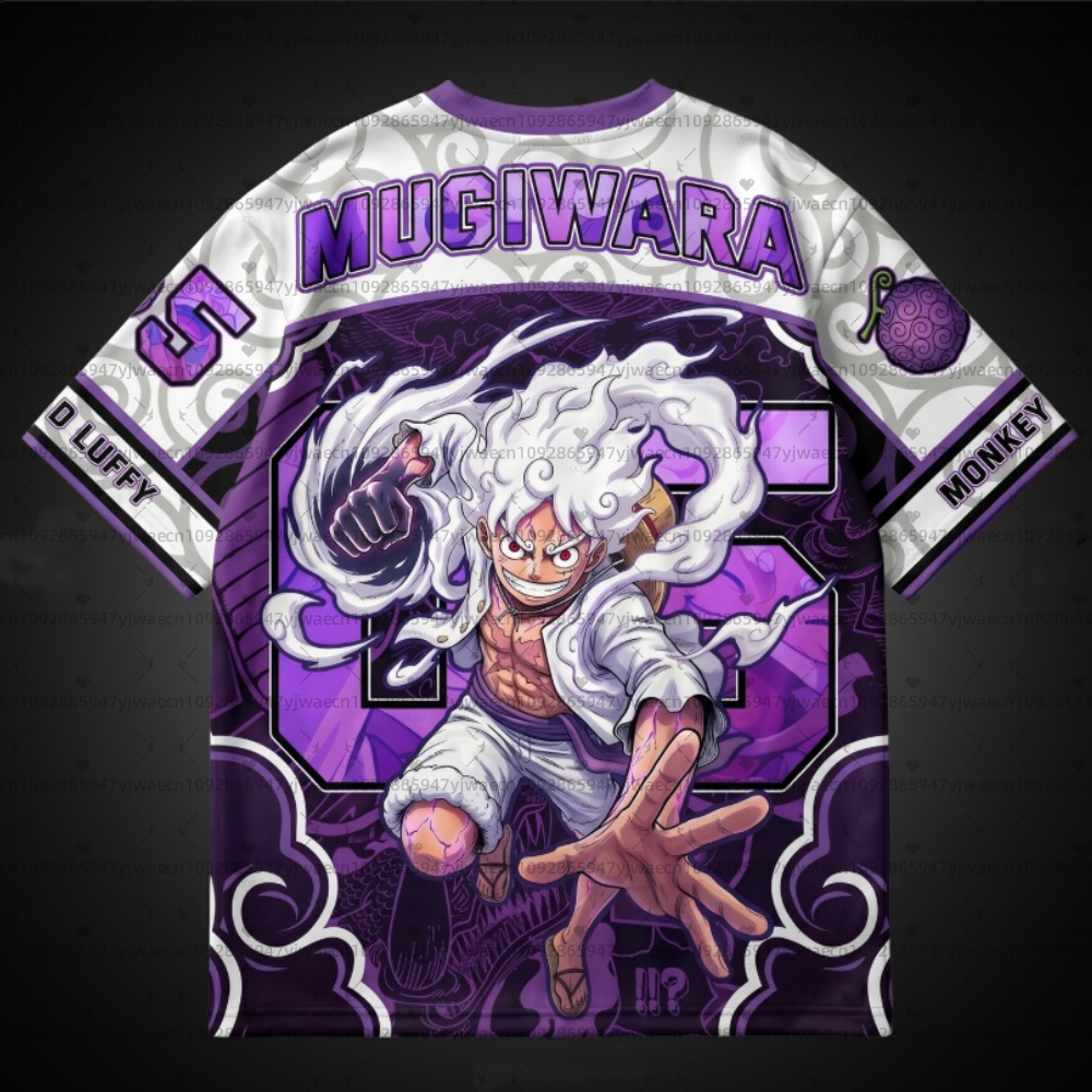 Anime Merchandise Clothes - 2526 Męska Letnia Koszulka Anime Japońskie