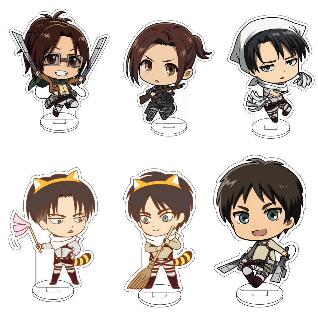 Anime Merchandise Gift - 10CM Anime Atak Tytanów Eren Jaeger