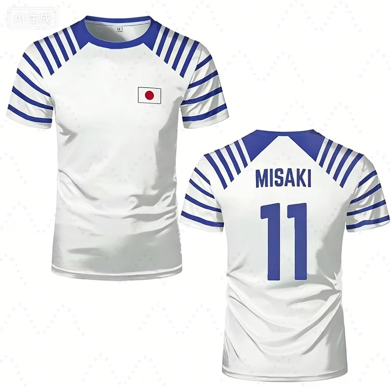 Koszulka Anime Kapitan Tsubasa – Anime Merchandise Clothes recenzja i cena