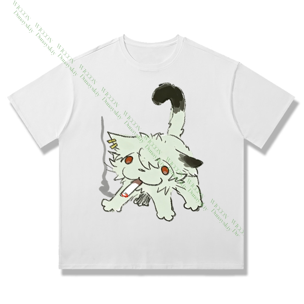 Koszulka Chainsmoker Cat Yanik – Anime Merchandise Shirt recenzja i cena