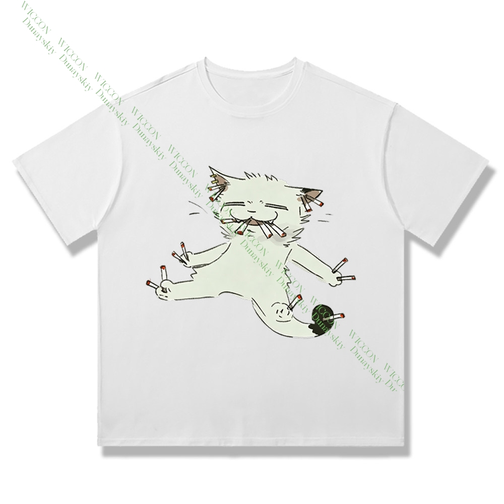 Koszulka Chainsmoker Cat Yanik – Anime Merchandise Shirt recenzja i cena