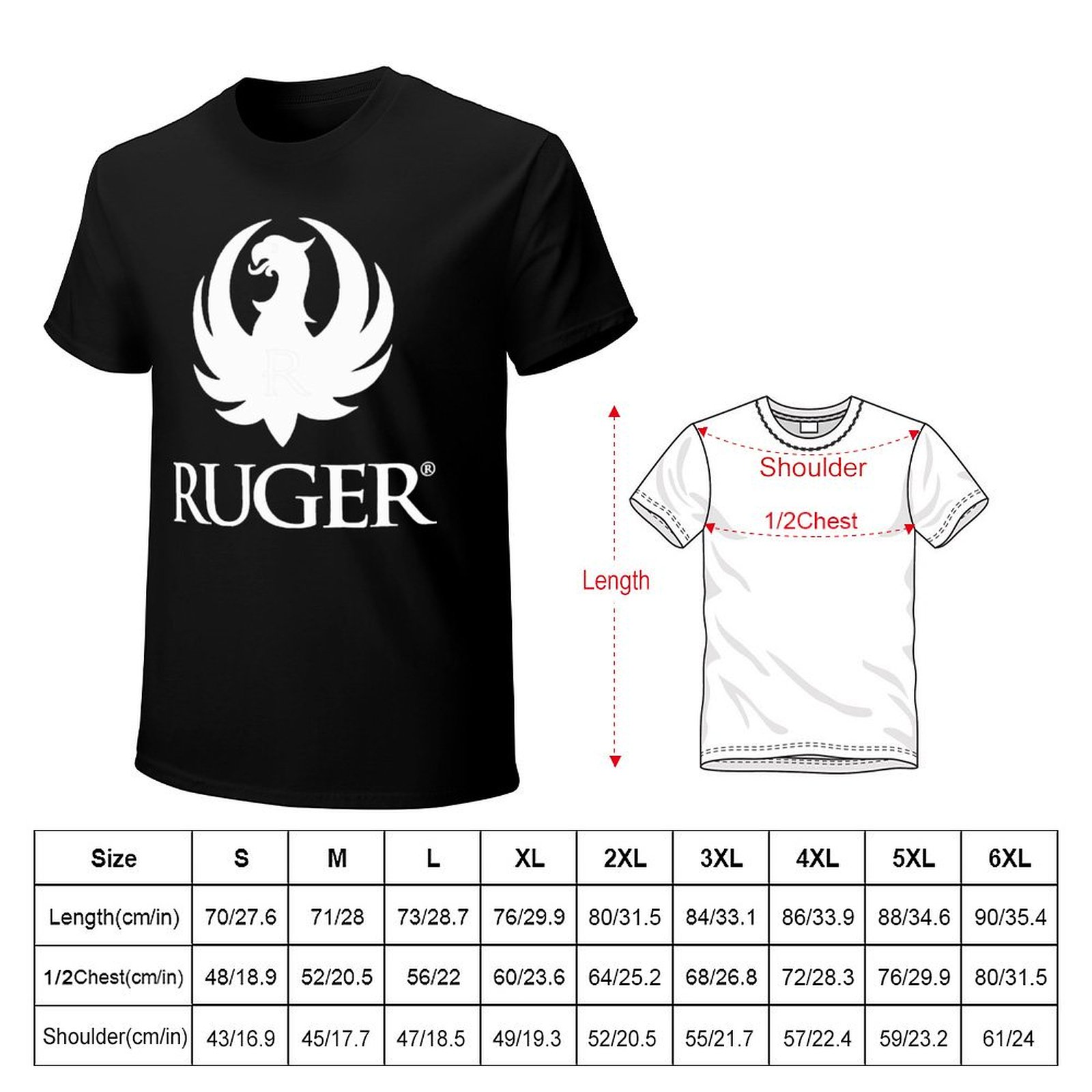 Koszulka z logo R.uger, koszul – Anime Merchandise Shirt recenzja i cena