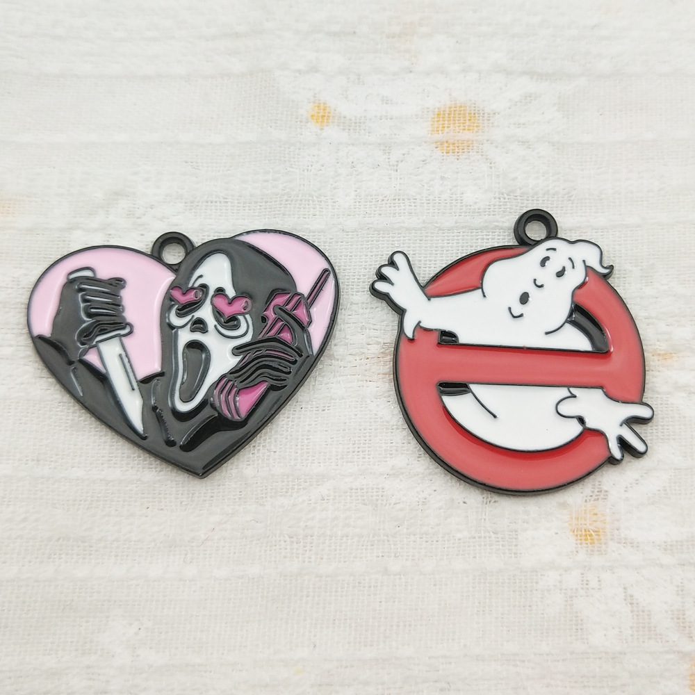 10 szt. Kreskówkowe ozdoby Gho – Anime Merchandise For Sale recenzja i cena