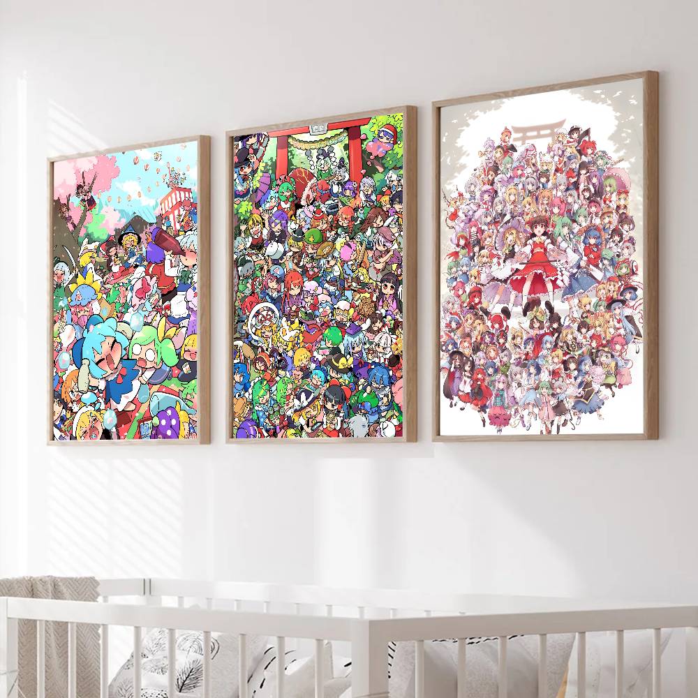 Anime Popularna Gra T-Touhou P – Anime Poster Print recenzja i cena
