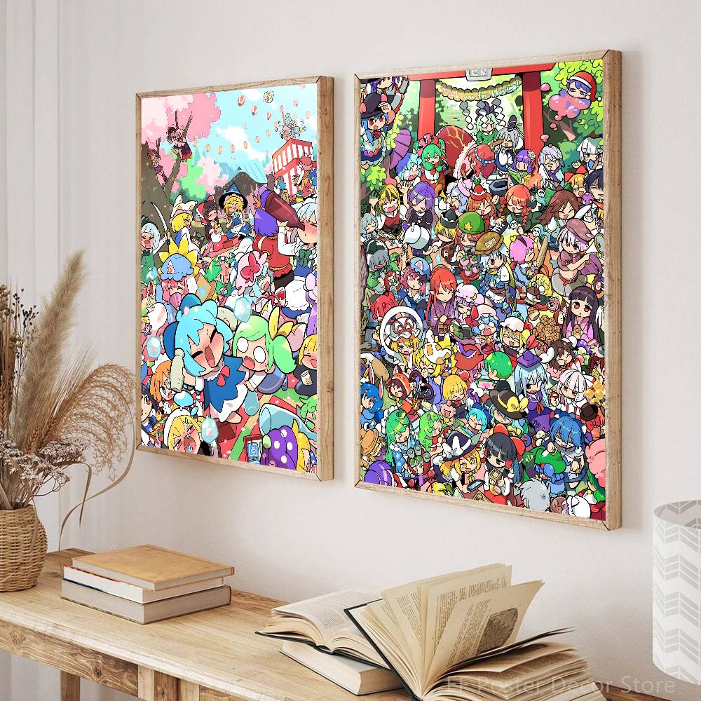 Anime Popularna Gra T-Touhou P – Anime Poster Print recenzja i cena