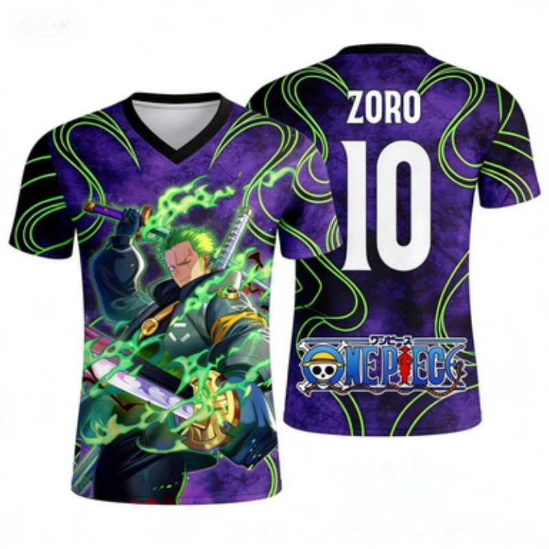 Koszulka sportowa z krótkim rę – Anime Merchandise Clothes recenzja i cena