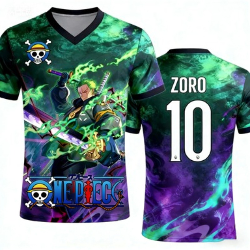 Koszulka sportowa z krótkim rę – Anime Merchandise Clothes recenzja i cena
